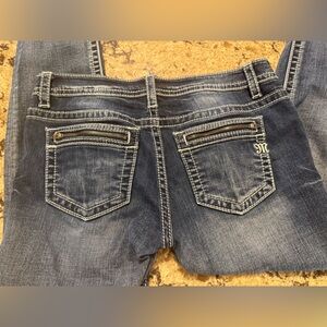 Miss Me Dark Blue Denim Jeans